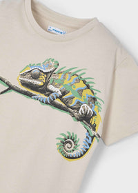 Camiseta camaleón niño