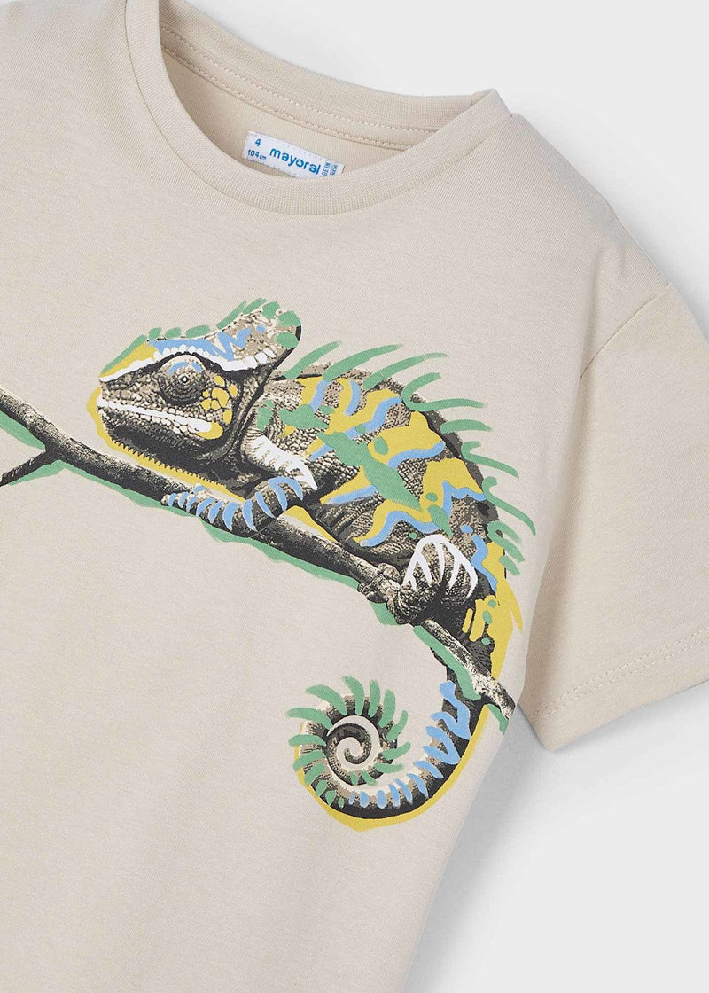 Camiseta camaleón niño