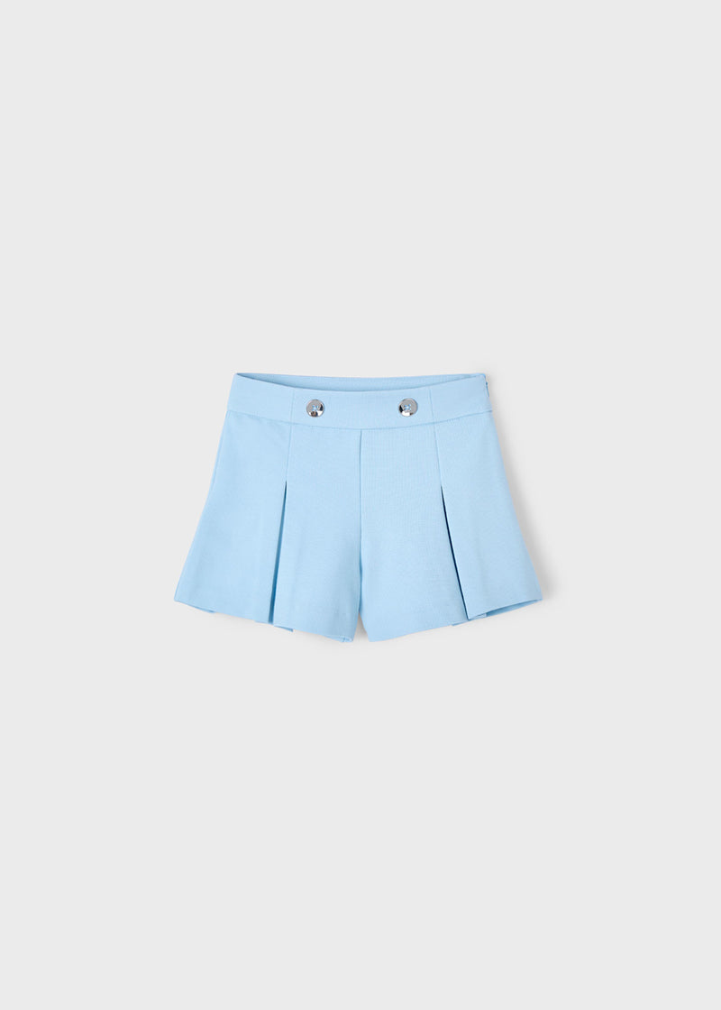 Pantalón corto fuelles niña