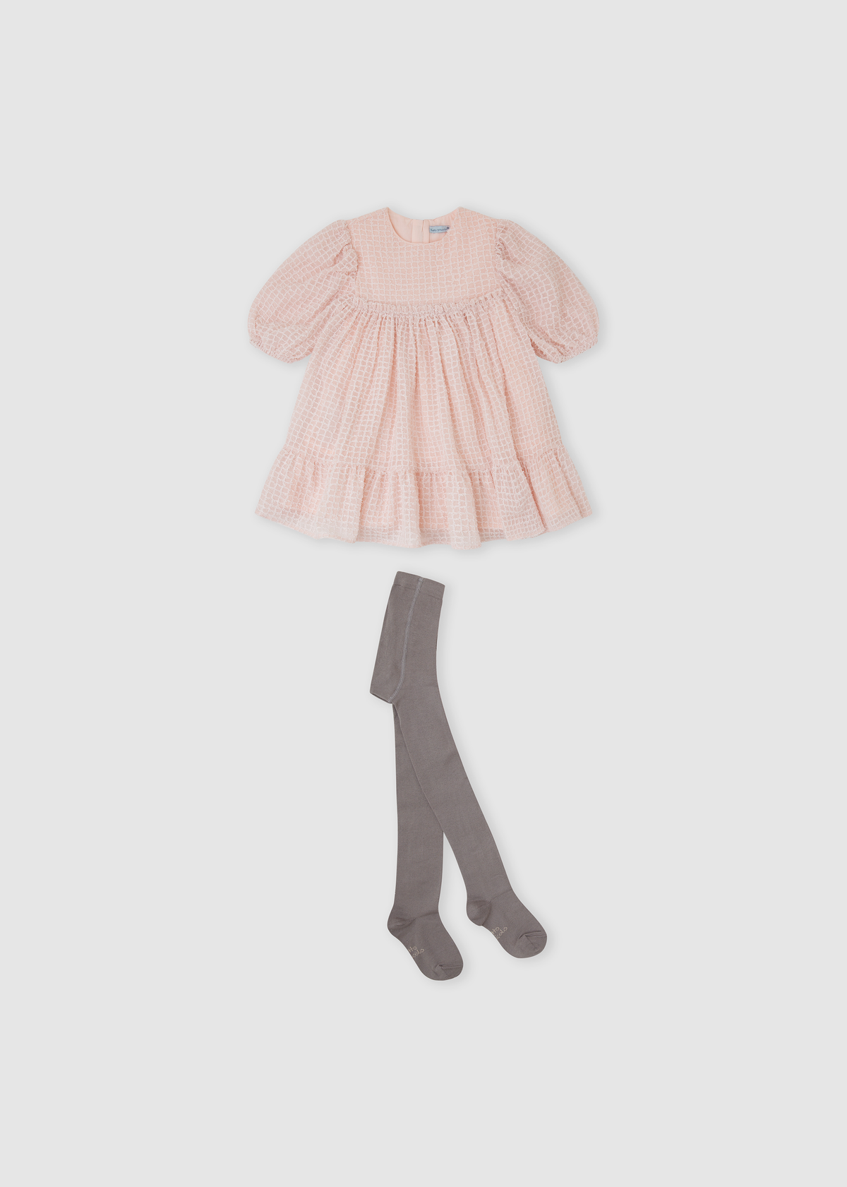 Vestido pétalo con leotardo