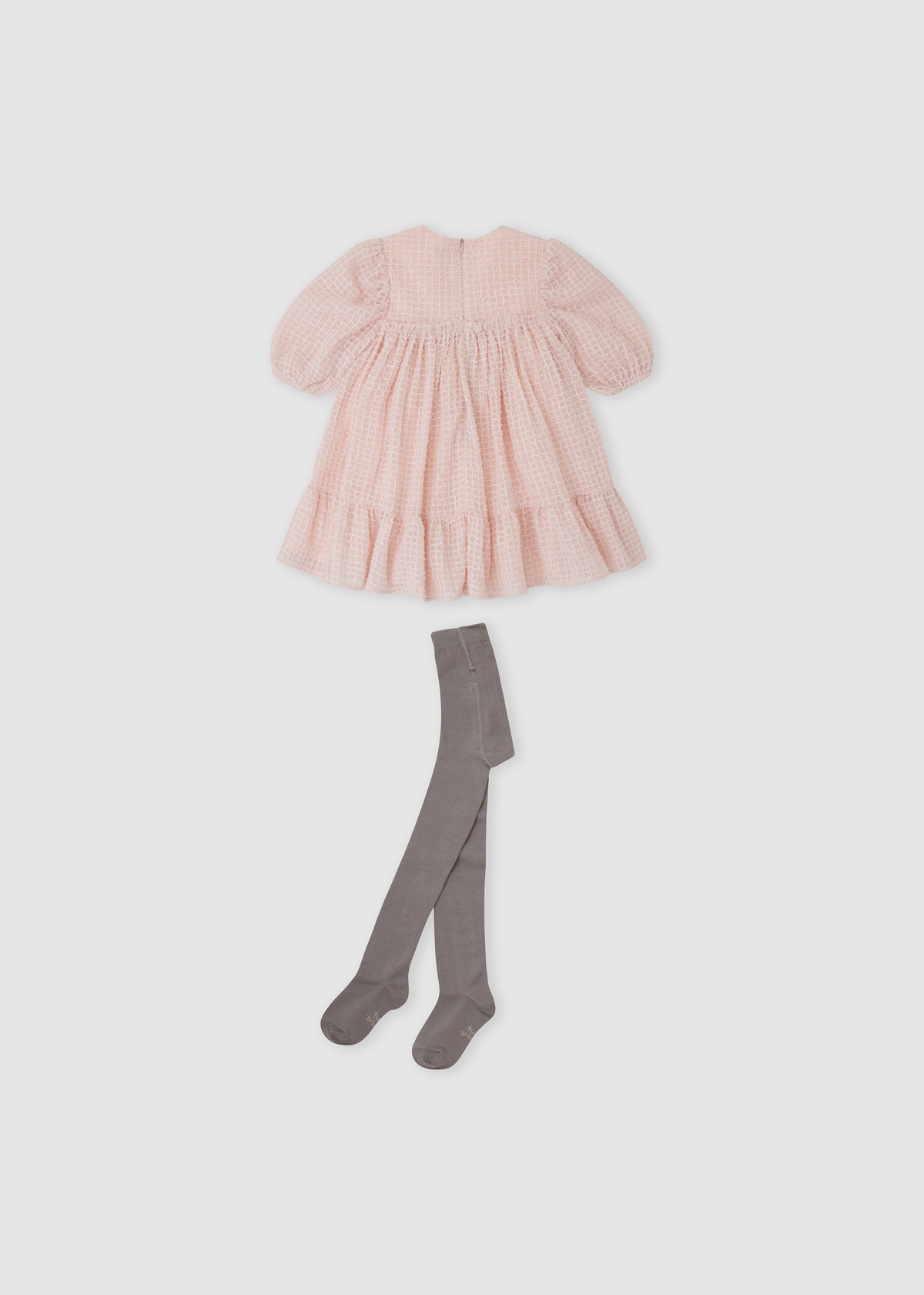 Vestido pétalo con leotardo