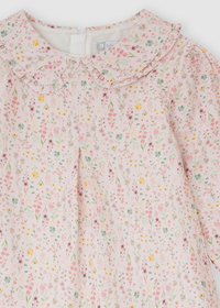 Vestido pétalo flores con calcetines