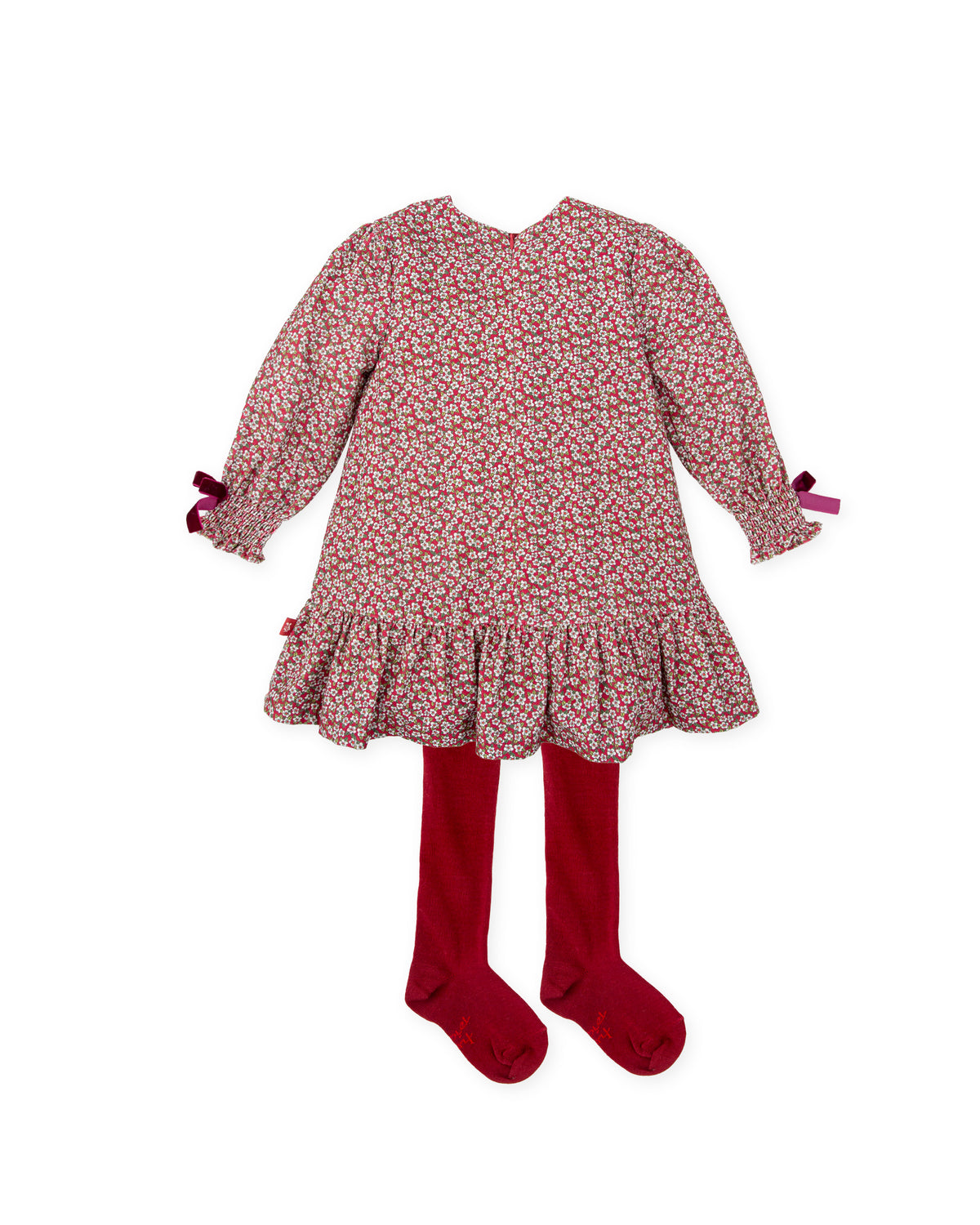 Vestido con leotardos