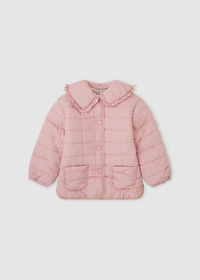Parka acolchada pétalo