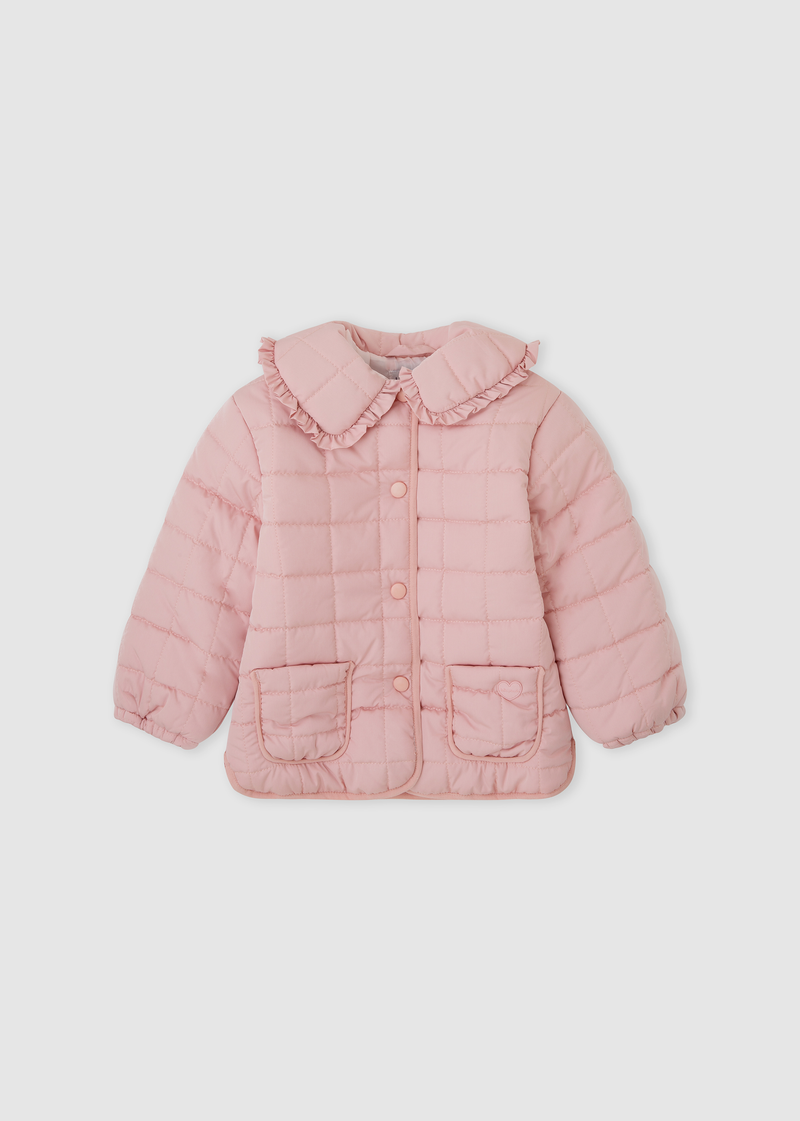 Parka acolchada pétalo