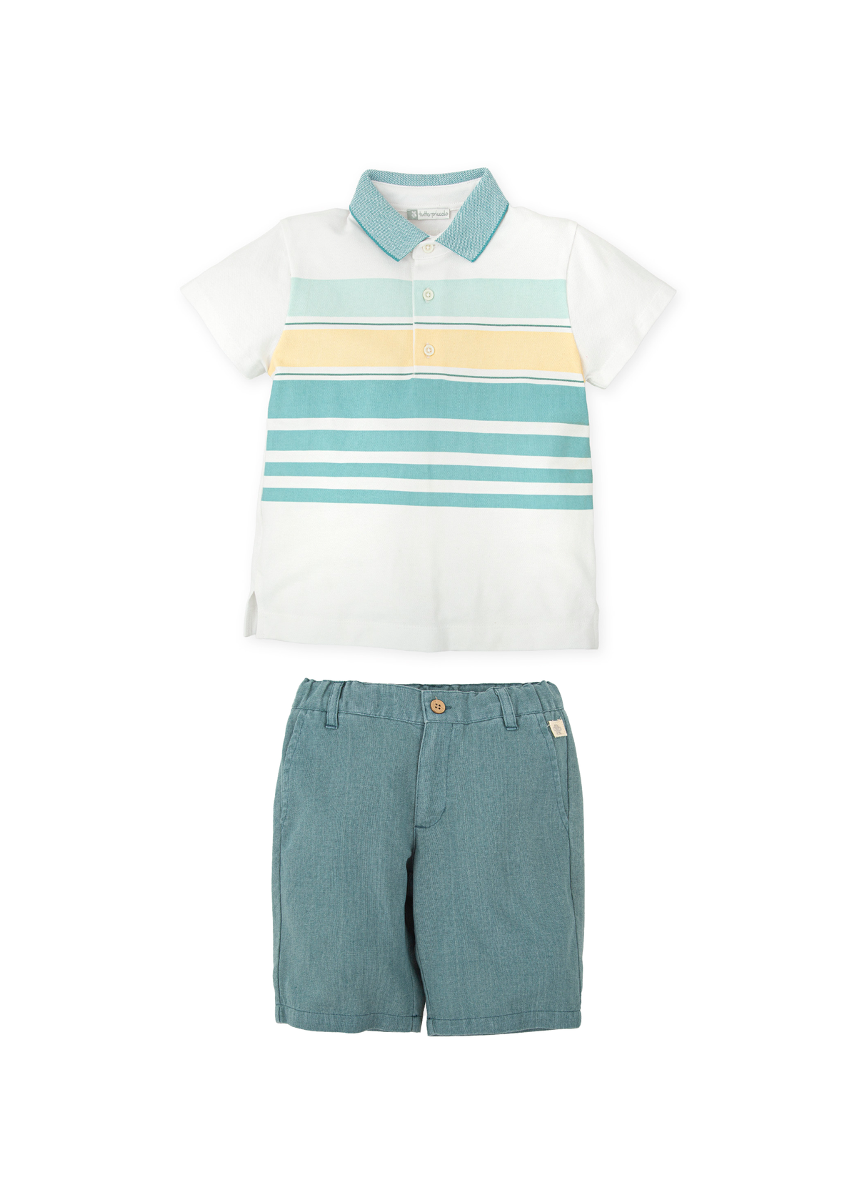Polo franjas + bermuda