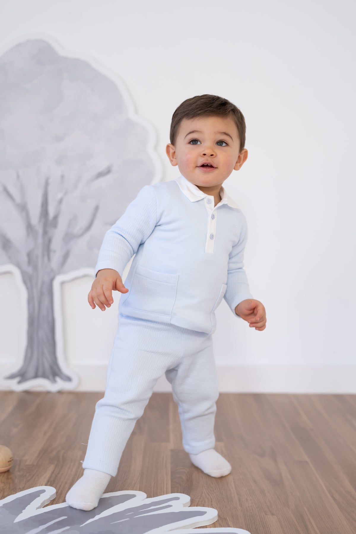 Conjunto 2 piezas azul cielo niño