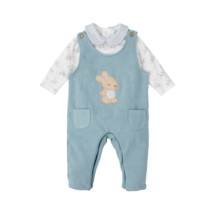 Conjunto peto nino pradera