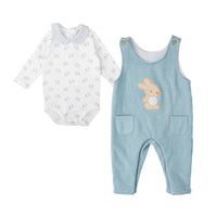 Conjunto peto nino pradera