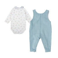 Conjunto peto nino pradera