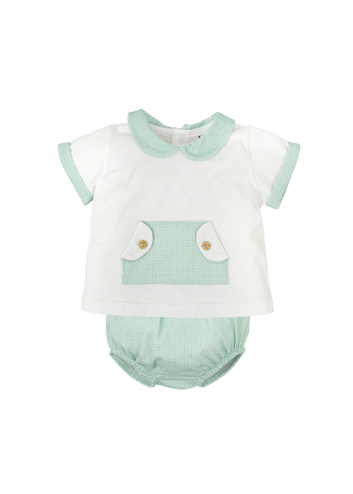 Conjunto Ranita Manga Corta