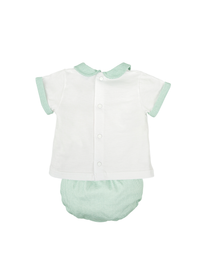 Conjunto Ranita Manga Corta