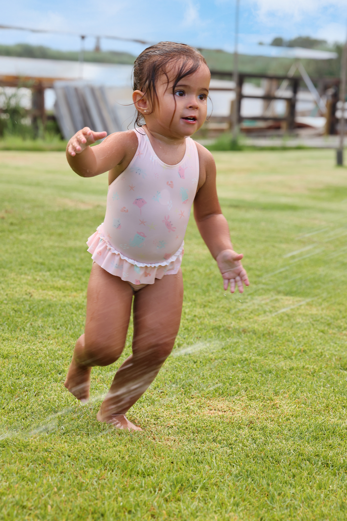 Bañador bebé niña