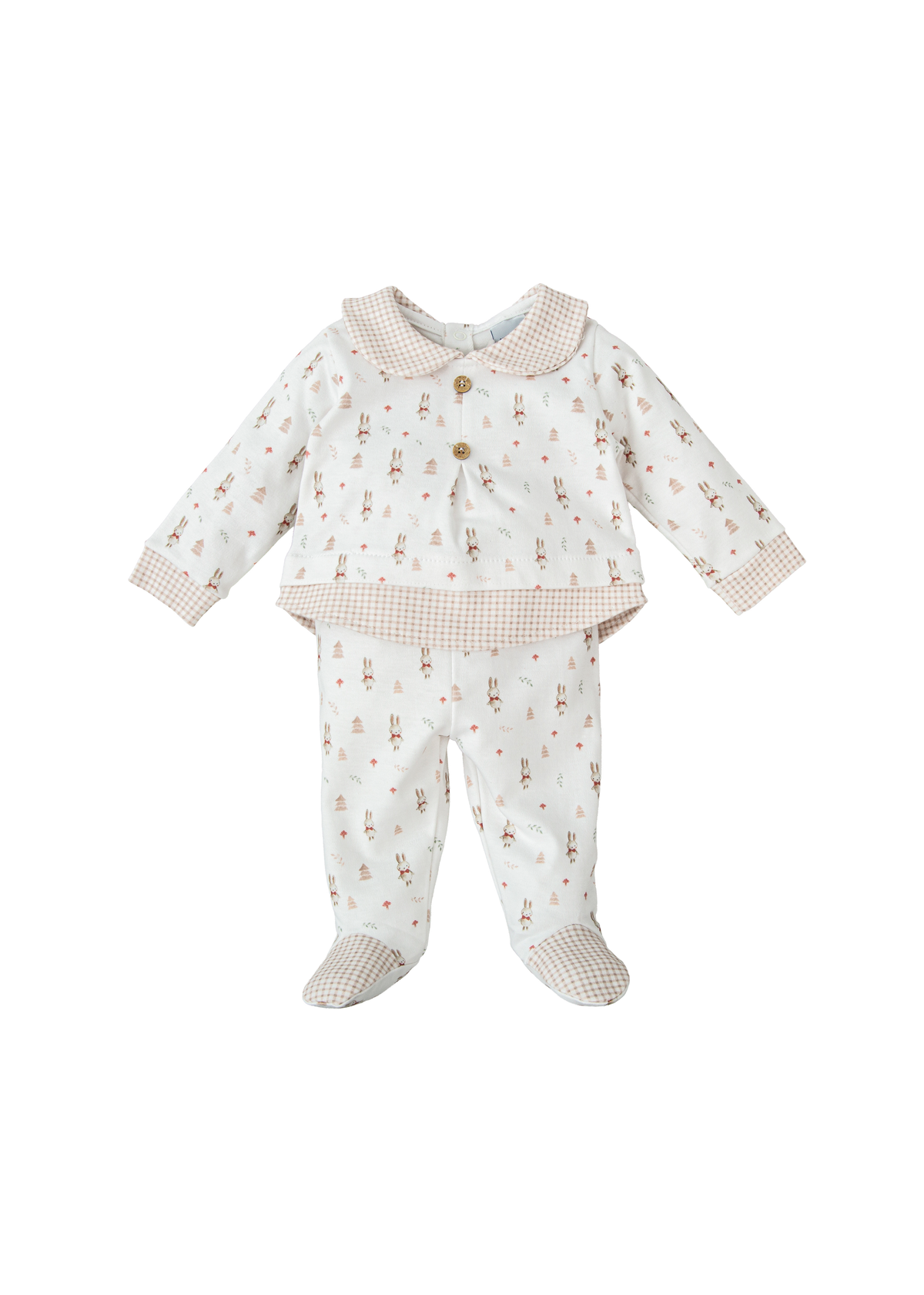 Conjunto polaina niño huella