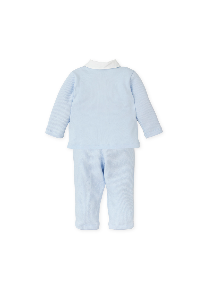 Conjunto 2 piezas azul cielo niño