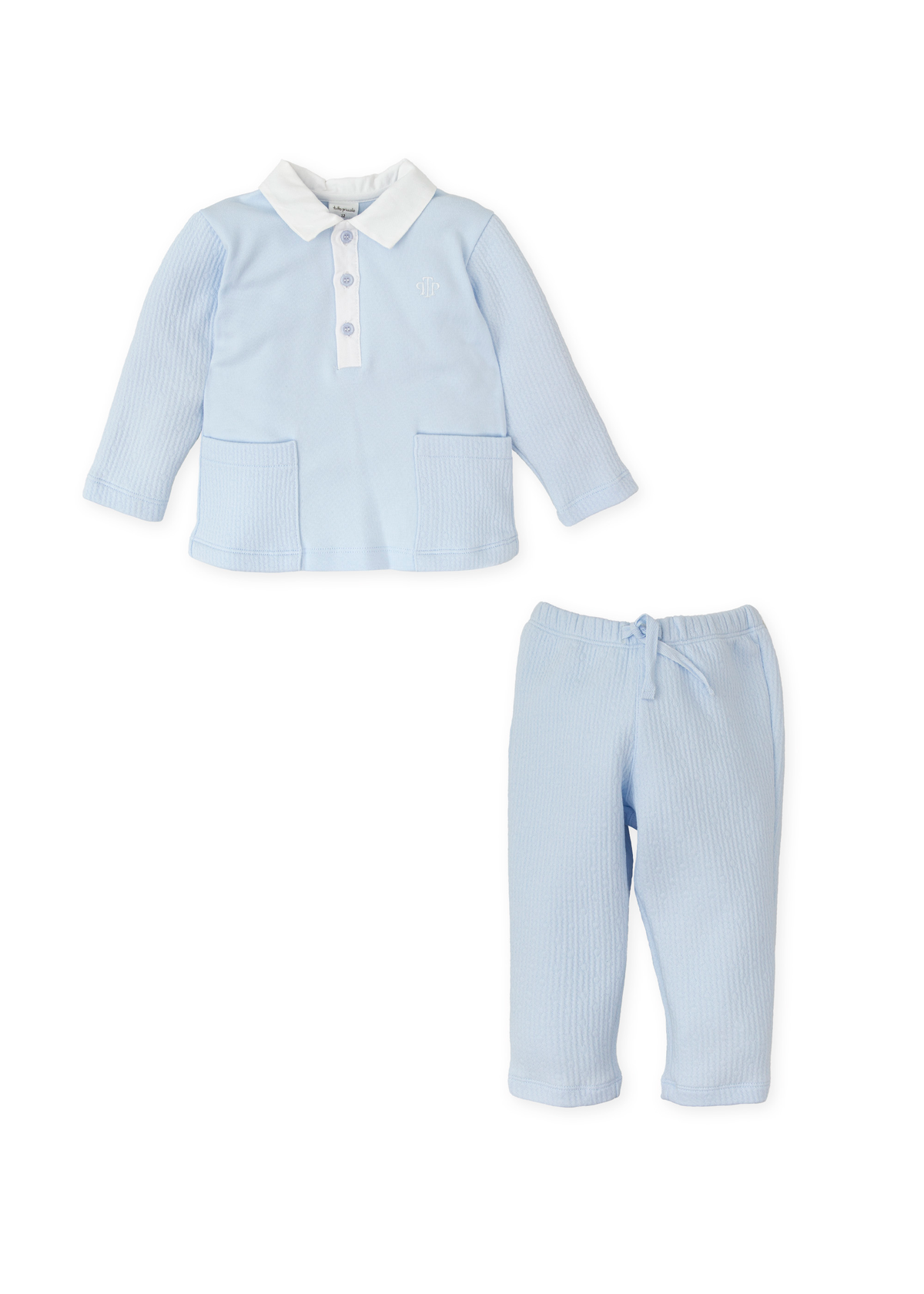 Conjunto 2 piezas azul cielo niño
