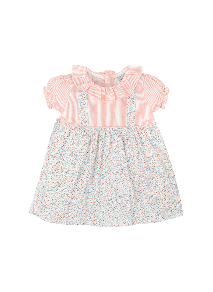 Vestido manga corta niña