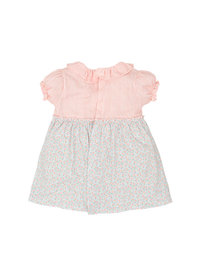 Vestido manga corta niña