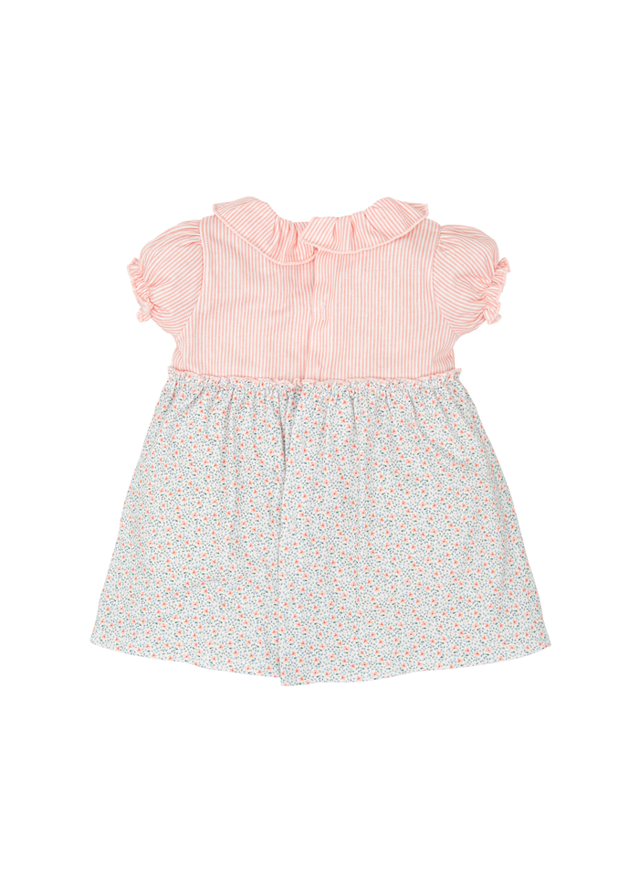 Vestido manga corta niña