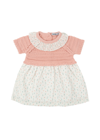 Vestido manga corta bayas