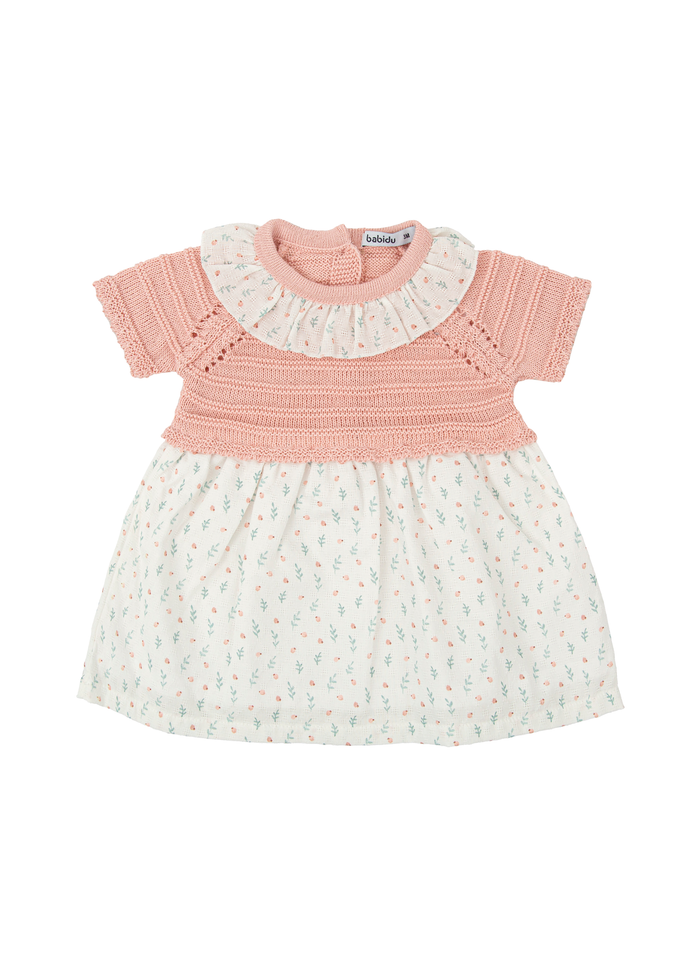 Vestido manga corta bayas