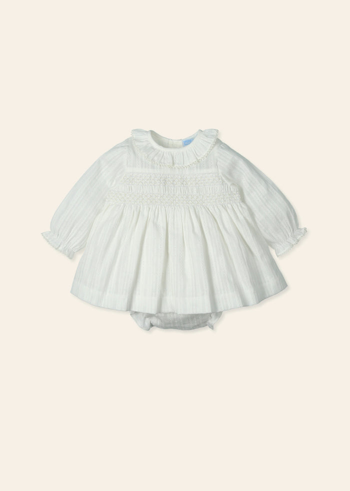 Jesusín + culotte smock plumeti "iluminar"