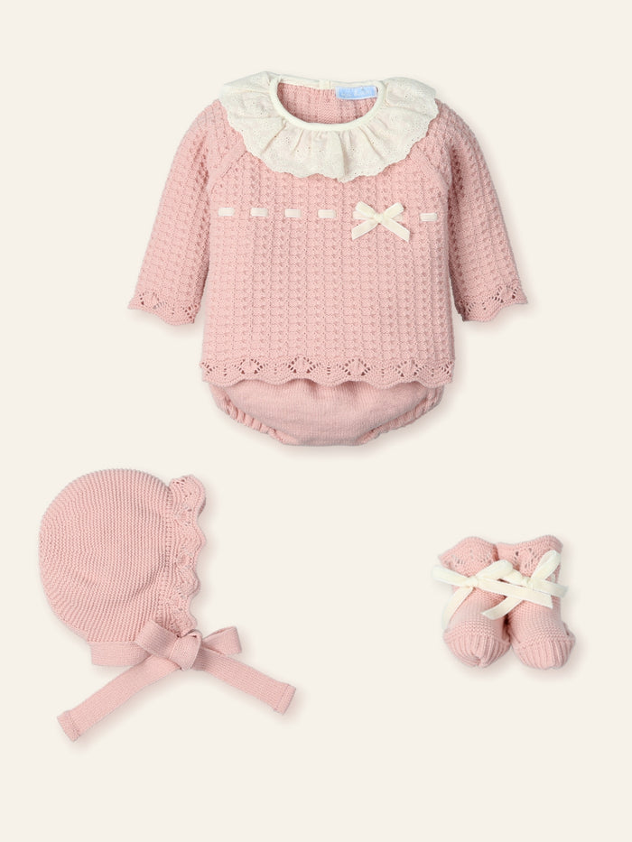 Traje 4p canesu fleur vintage