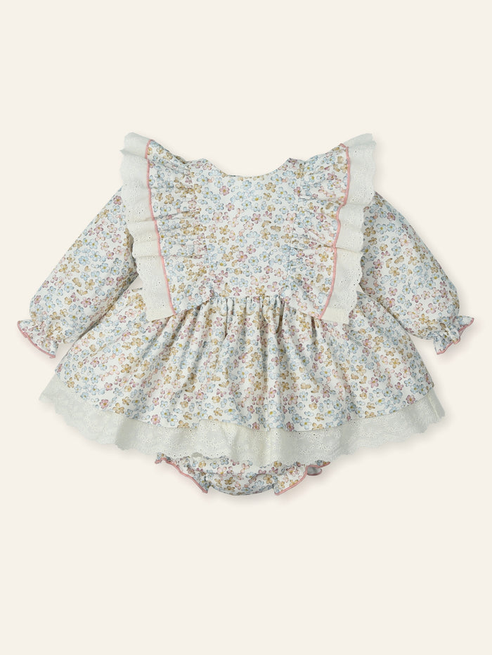 Jesusín + culotte fleur vintage