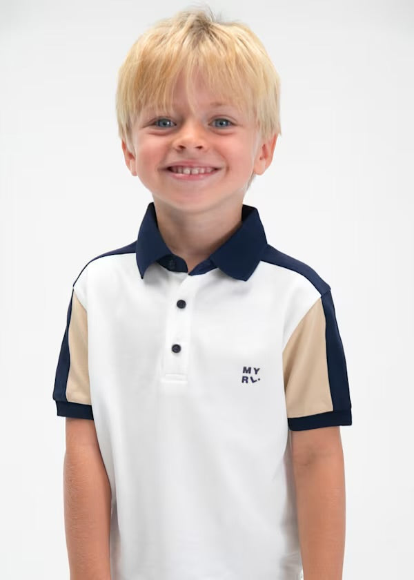 Polo combinado niño