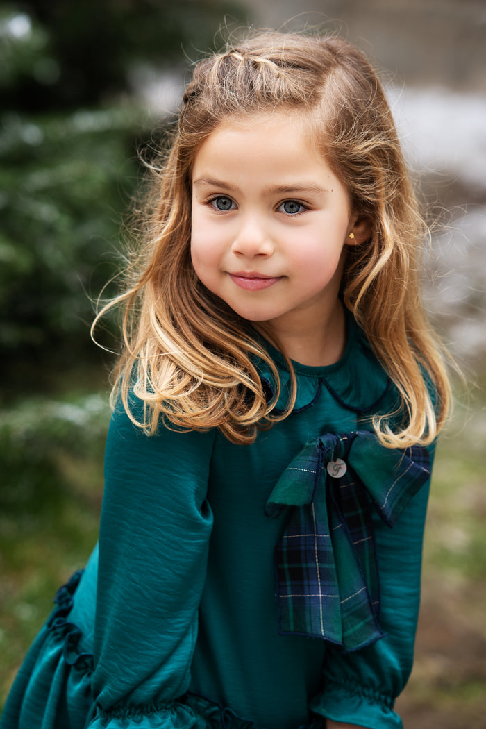 Vestido navideño niña