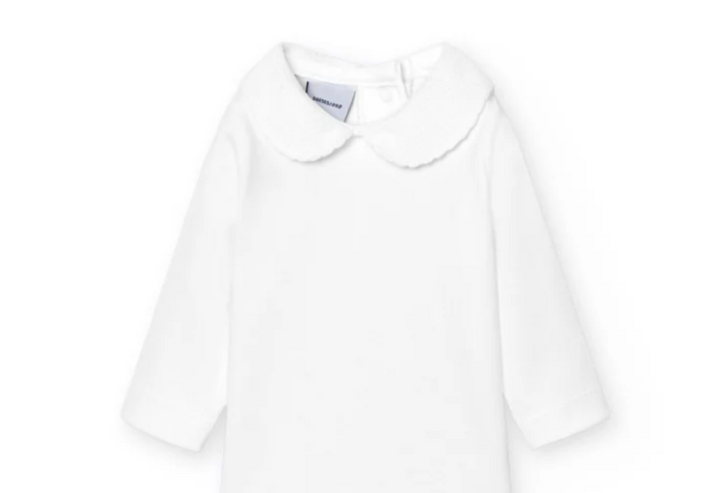 Body cuello polo piqué