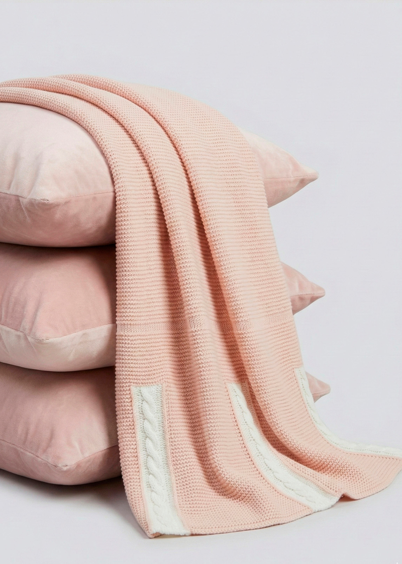 Toquilla trenza sola "soft nude share"