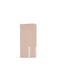 Toquilla trenza sola para bebé, color nude – vista 2 – Tía Mía