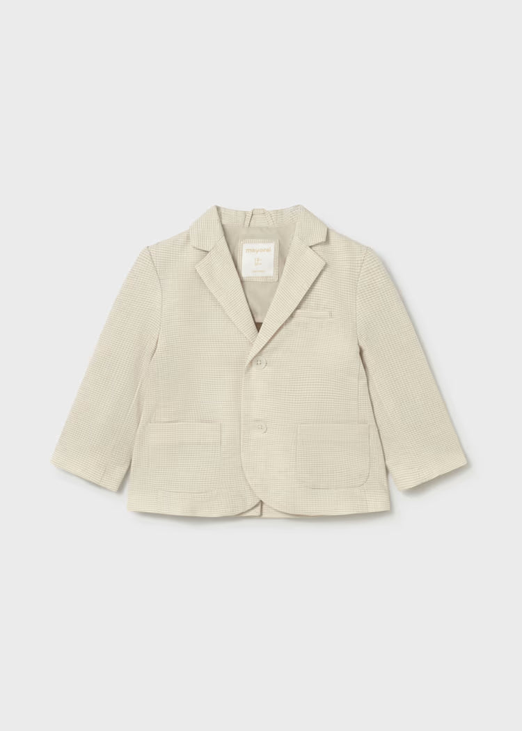 Blazer con lino bebé