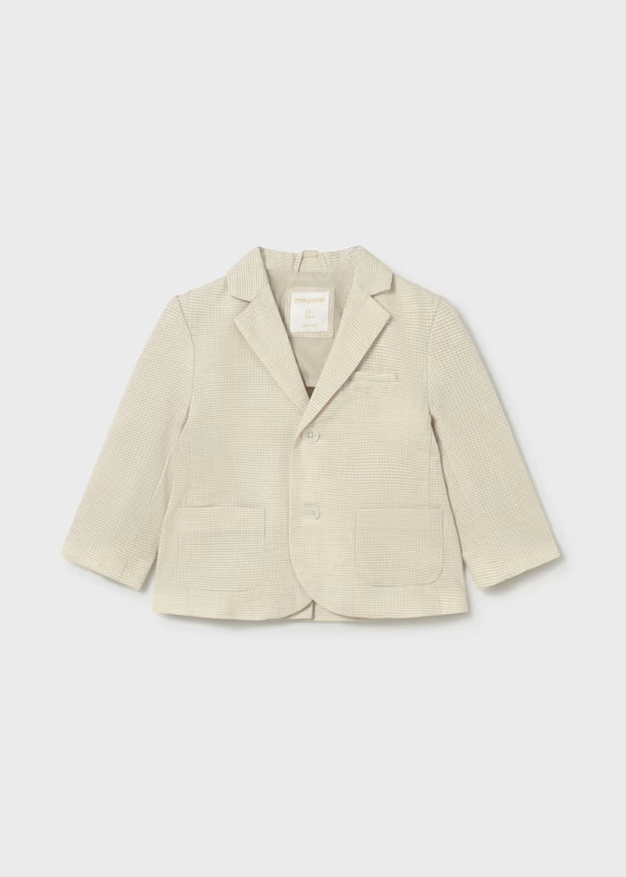 Blazer con lino bebé