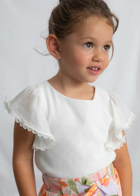 Blusa gasa niña