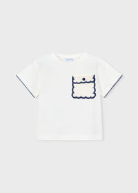 Camiseta aplique niña