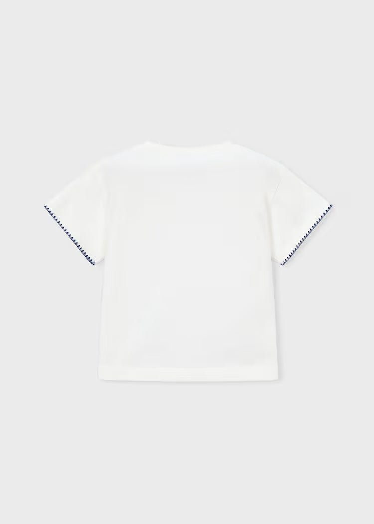 Camiseta aplique niña