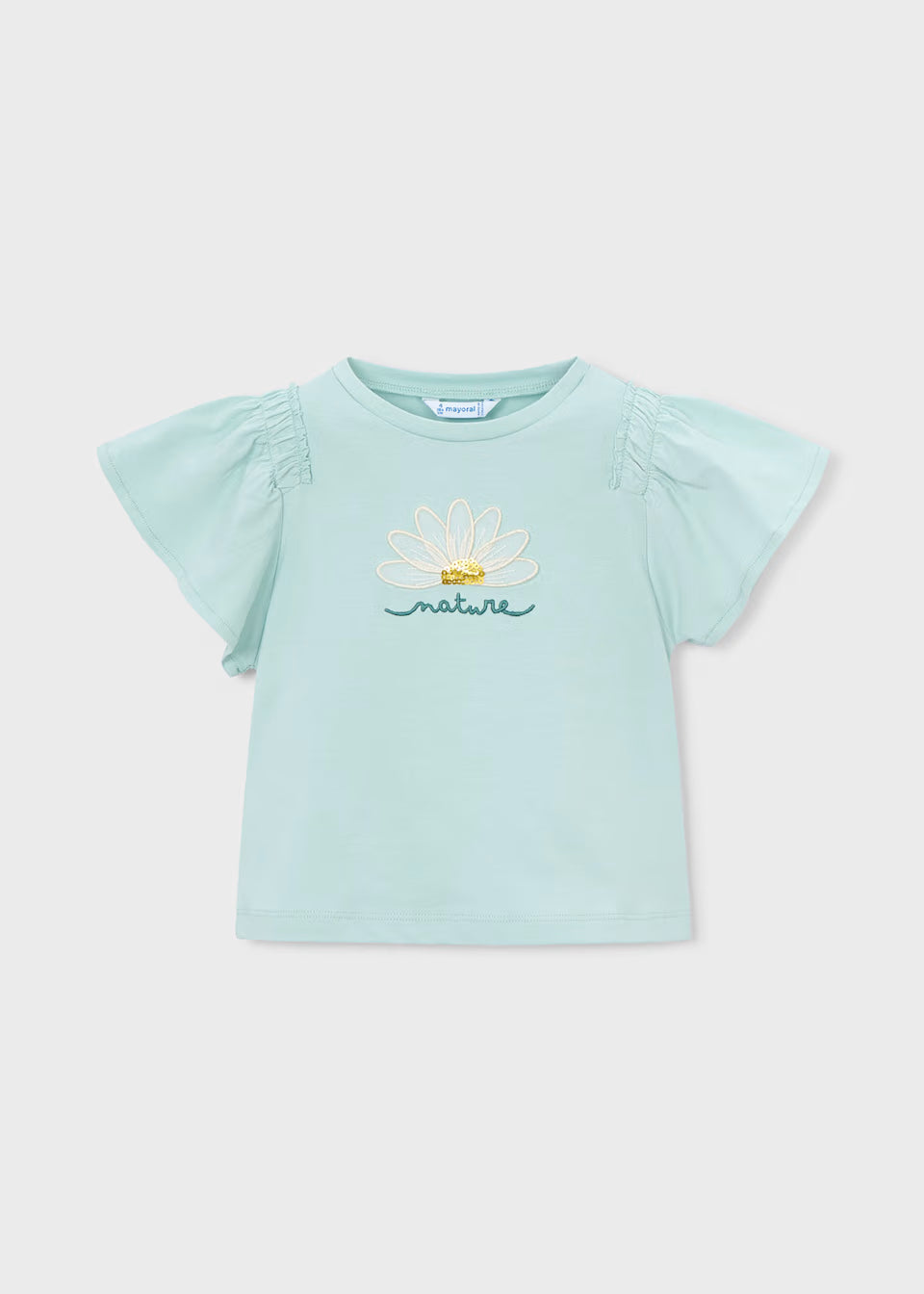 Camiseta aplique niña