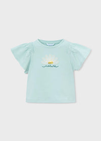 Camiseta aplique niña