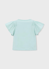 Camiseta aplique niña