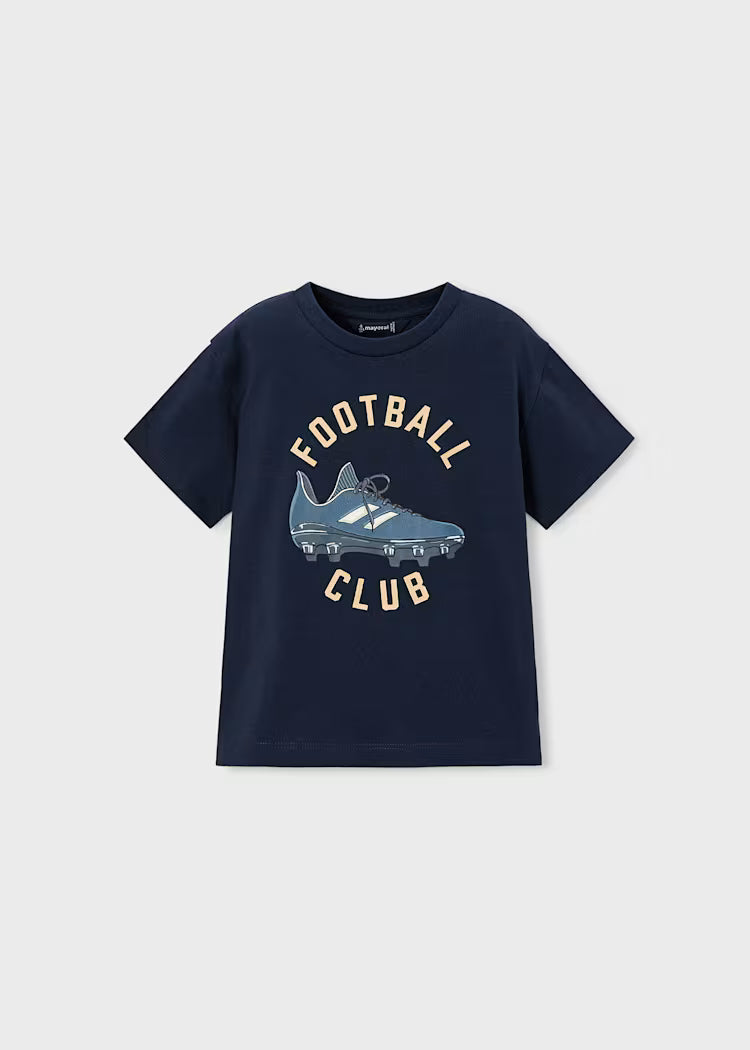 Camiseta botas de fútbol niño