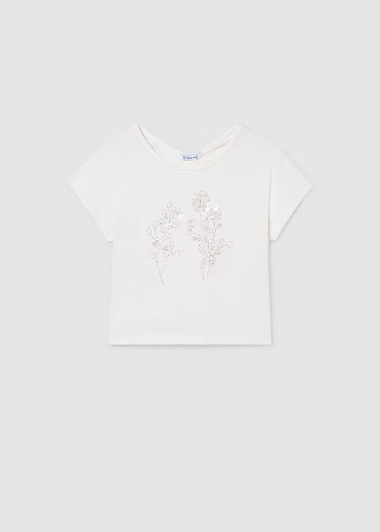 Camiseta con lino chica