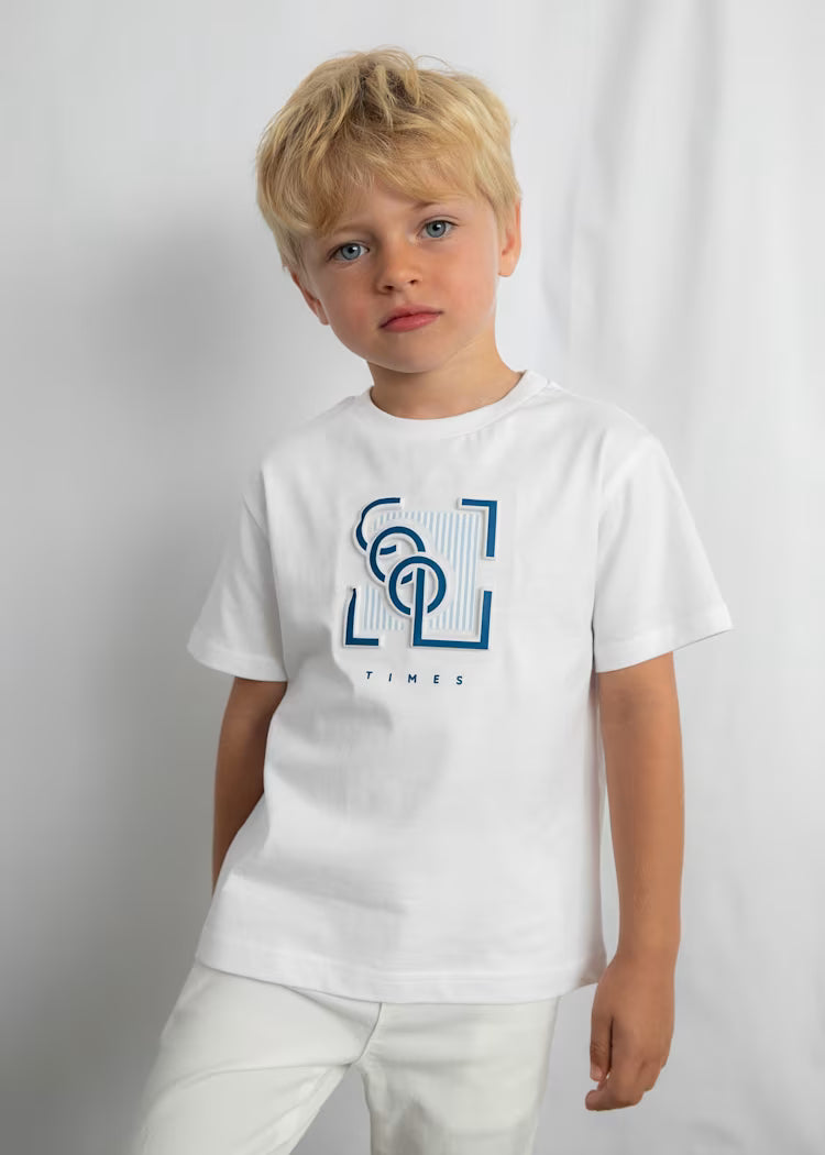 Camiseta con relieve niño
