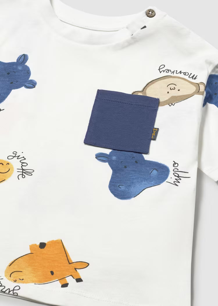 Camiseta estampada bebé