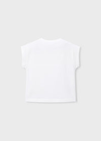 Camiseta estampado muñeca niña