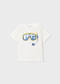 Camiseta gafas de bucear niño