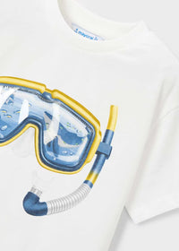 Camiseta gafas de bucear niño