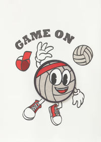 Camiseta interactiva volleyball bebé
