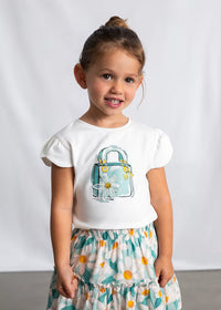 Camiseta serigrafía niña